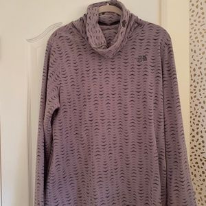 North Face Mock Neck Fleece Pullover